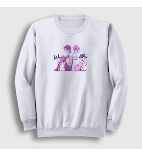 Presmono Unisex Beyaz Nana Osaki Sweatshirt 315868tt