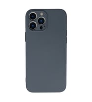 iPhone 13 Pro Kılıf Nano İçi Kadife Silikon - Gri