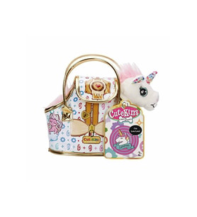 Sunman 10873 Cutekins Taşıma Çantalı Peluş Unicorn Lou Lou