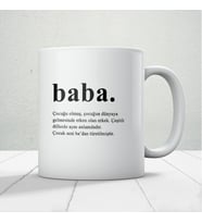 Baba Kelime Anlamı Baskılı Babalar Günü Kupa Bardak Kahve Kupa Bardak
