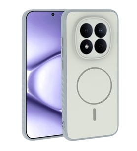 Xiaomi Redmi Note 15 Pro 4G Uyumlu Kılıf M-safe Şarj Özellikli Zore Tea Kapak