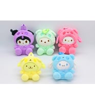 Peluş Kawaii Kuromi My Melody ve Cinnamoroll Sırt Çantası