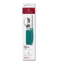 Victorinox 6.7194.3FC1 Swiss Classic 3lü Piknik Seti - Yeşil