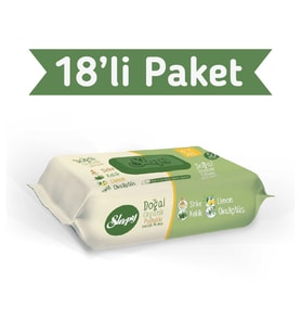 Sleepy Doğal Organik Pamuklu Temizlik Havlusu 18x50 900 Yaprak