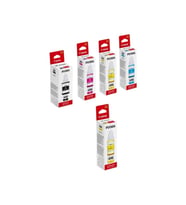 GI-490 Pixma G3411 4 Renk Mürekkep Seti + 1 Sarı