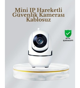 360° Dönen Akıllı Wifi Kamera – Uzaktan Kontrol Ve İki Yönlü Ses Özellikli