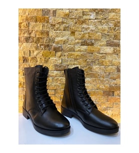 CASTLE BLACK CB-21890-1 KADIN DERİ BOT