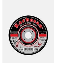 Karbosan Paslanmaz Çelik (INOX) Ince Kesme Disk T41 Düz 115x1,0x22,23 Mm Aa 54 R Bf80 25 Adet