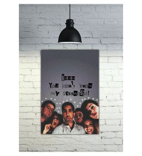 Friends Arkadaşlar Dekor Konsept Tablo MDF Baskı