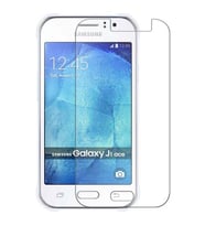 Samsung Galaxy J1 Ace Ekran Koruyucu Yeni Nesil HD Kalite Tempered Glass Cam (Renksiz)