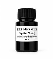 Pilot parallel pen mürekkebi, kaligrafi pilot mürekkebi, koyu siyah ink 28ml-1 Ad