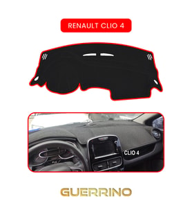 RENAULT Clio 4TORPİDO KORUMA HALISI KIRMIZI KENAR