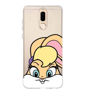 Huawei Mate 10 Lite Uyumlu Lola Bunny Desenli Şeffaf Telefon Kılıfı