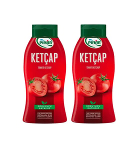 Pınar Ketçap 600 gr Tatlı x 2 Adet