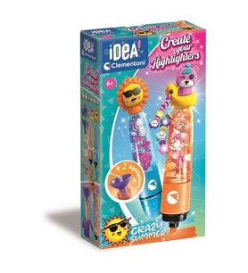 Clementoni Idea Fosforlu Kalem Tasarım Seti Çılgın Yaz 18130