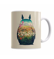 Forest Dream Totoro Kupa Bardak Porselen