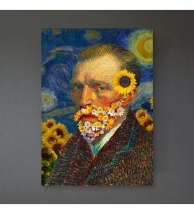 Van Gogh Flower Beard