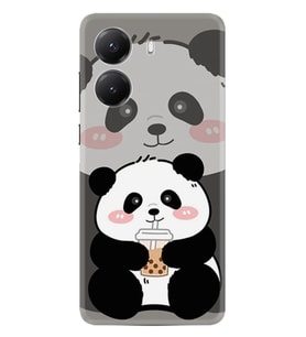 Xiaomi Poco X7 Pro Kılıf Boutique Baskılı Resimli Milkshake Panda Pcode -058