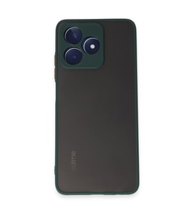 Realme C53 Kılıf Montreal Silikon Kapak - Yeşil