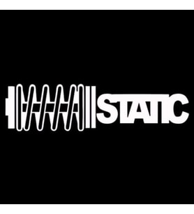 Static Araba Sticker Etiket 24 Cm Beyaz renk Oto Yapştırma