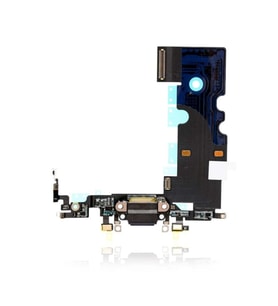 iPhone Se 2020 Orjinalinal Şarj Soketli Mikrofon Flex Flex Siyah