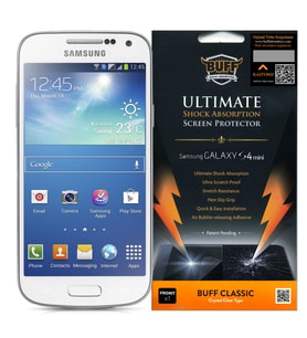 Buff Galaxy S4 Mini ile Uyumlu Darbe Emici Film