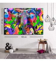 Miyrem Exclusive Serie"  Fil Pop Art Kanvas Tablo