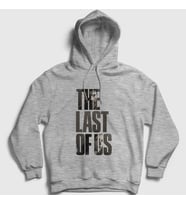 Presmono Unisex Gri Joel And Ellie Oyun The Last Of Us Kapüşonlu Sweatshirt 359908tt (Gri)