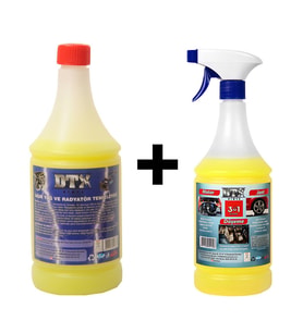 Ağır Yağ Sökücü 1 Litre & Motor Jant Döşeme Temizleyici 1 Lt