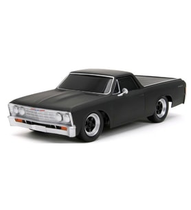USB Şarjlı Uzaktan Kumandalı Araba 1:16 Fast & Furious 1967 Chevrolet El Camino (A.Siyah)