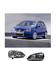 vw golf 5 uyumlu krom r32 mercek far