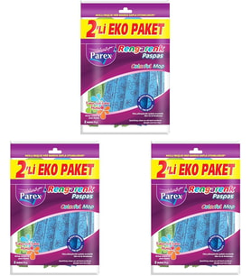 Rengarenk Paspas (3 paketi)