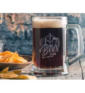 BK Gift Kişiye Özel İsimli Cam Bira Bardağı 50cl-5 , Arkadaşa Hediye , Sevgiliye Hediye