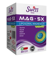 Swiss Bork Mag-5X Liposomal Magnesium 30 Kapsül