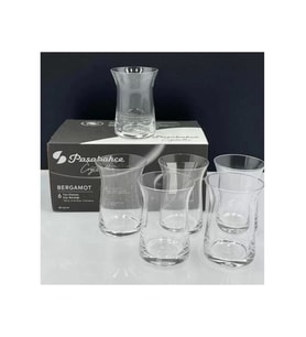 Paşabahçe 22172 Çay Bardağı 6 Lı (Şeffaf)