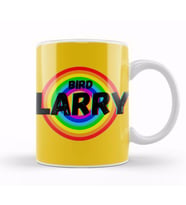 Larry Bird   Basketball gifts Vintage Retro Rainbow Quotes For BOYS AND Dad Kupa Bardak Porselen