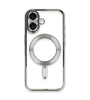 Apple iPhone 16 Plus Kılıf Kross Magneticsafe Kapak - Gümüş