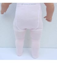 Pembe Bebek Külotlu Çorap