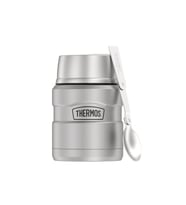 THERMOS STAINLESS KING YEMEK TERMOSU PASLANMAZ ÇELİK UZUN SÜRE KORUMA 470 ml (Gümüş)