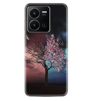 Vivo Y35 Kılıf Resimli Desenli Silikon Platinium Series Heaven Tree 1859
