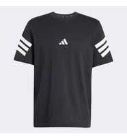 adidas JD4877 M FI 3S REG T Erkek T-Shirt (Siyah)