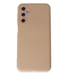 Galaxy M34 5G Kılıf Nano içi Kadife Silikon - Pudra