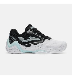 Joma TSELS2621C SET LADY Toprak Kort Kadın Tenis Ayakkabısı Beyaz/Siyah