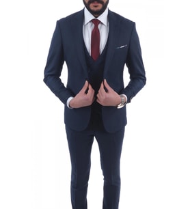 Jan Carlucci Slimfit Yelekli Drop 6 Takım