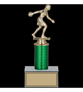 ODAK KUPA - Figürlü Kupalar - Bowling Kadın Figürlü Kupalar FG-006 C - 24 cm