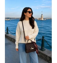 Harona Model  Kadın Omuz Çantası - Kadın Kol Çantası - Kadın Çanta - Günlük Kadın Çantası - Hediye Çanta - Çapraz Askılı Kadın Çantası