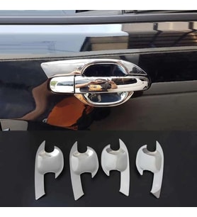 Ford Ranger 2012- sonrası Dış Uyumlu Kapı Kolu İç Kaplama ABS Krom Parça