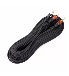 2Rca-3.5Mm Stereo Kablo 10 Metre