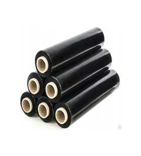 Siyah Palet Streç 23 Micron 300 Metre 6 Adet 1.Kalite