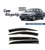 Cam Rüzgarlığı Fiat Albea 2002-2012 Arası Mügen Tip Piano Black